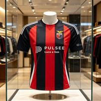 Casertana FC 2026 Athleisure Futbolo Marškinėliai Madingi Marškinėliai Vasariniai Greitai Džiūstantys Minkšti Lengvi Aukštos Kokybės Šeimos Vaikų Marškinėliai XXL red