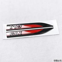 16,2x2cm Automobilio šoninio sparno emblemos lipdukas Volkswagen VW GTI GLI Golf Polo Jetta Bora Tiguan Touran Passat Scirocco Dekoracijai OO1 black