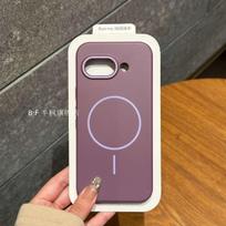 For Google Pixel 9a Case Simple Matte Hard PC Magnetic Protective Phone Cover For Google Pixel9a Pixel 9a Shell Bumper Google Pixel 9a gray