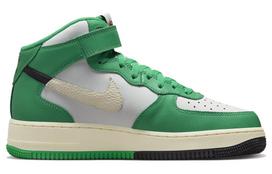 Nike Air Force 1 Mid LV8 Split White Stadium Green DZ2554-100 41 gray