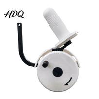 Manual Wool Winder Yarn with Table Clamp Hand-Cranked Ball Holder Crochet Spinner Maker for Knitting and Crocheting Beginners juoda balta spalva