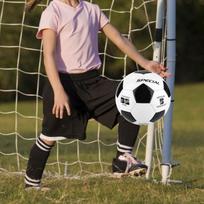 Dydis 5 Juodi Balti Futbolo Kamuoliai Studentų Komandos Treniruotės Vaikų Varžybos gray