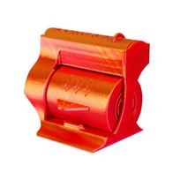 3D Printing Automatic Pop-up Toothpick Holder Dispenser Home,for Kitchen Restaurant Sturdy Safe Container Toothpick Holder. One Size raudona