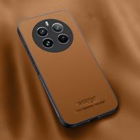 Leather Phone Case for Oppo Realme 11 12+ Pro Plus 11x C67 C63 C61 Car Magnetic Holder Full Lens Silicone Protection Phone Cover Realme C61 ruda