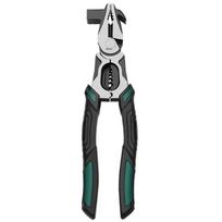 Fencing Pliers With Hammer Fence Cutter Nail Puller Pliers Wire Cutting Pliers Hammer Head Pliers for Installation 1 white