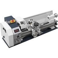 Metalo tekinimo staklės metalo tekinimo staklės 1200W + laikiklis peiliui 112x48x53cm balta
