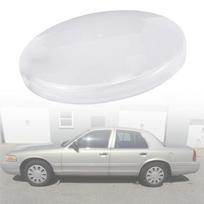 1 vnt. Automobilio stogo kupolo lempos dangtelio stiklas 77-570 Tinka 1998-2011 m. Ford Crown Victoria white