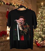 Scott Weiland Live Signature T Shirt Size S M L 234XL Cotton Men Unisex T-Shirt XL black