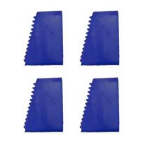 4PCS Heavy Duty Ladder Feet Covers Nonslip Rubber Pad For Enhancing Safety And Floor Protective On Various Ladder Types mėlyna