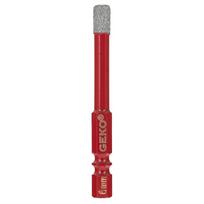 Deimantinis grąžtas plytelėms GEKO 6 mm 1/4"