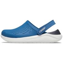 Crocs LiteRide Flash Shoes Blue Unisex Sandals 204592-4SB 36-37 gray