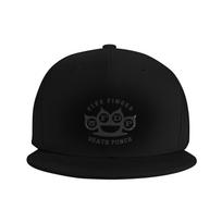 Five Finger Death Punch Baseball Caps Snapback Fashion Baseball Hats Breathable Casual Casquette Outdoor for Unisex One Size black