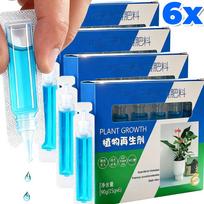 Universal Plant Nutrient Liquid Agent Rooting Hormone Garden Accessories Concentrated Regeneration Potted Flower Pot Fertilizer 6PCS Box blue