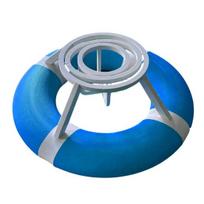 Floating Gyro Cup Holder, The Beer Buoy Floating Drink Holder, Anti Spill Gyro Can Holder, Pool Drink Float for 12oz Standard Cans, Floating Beverage mėlyna