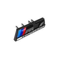 ABS Car Styling Front Grille Emblem Stickers Accessories For BMW M Power Thunder M1 M2 M3 M4 M5 M6 M7 M8 F48 G01 E84 F30 G11 G07 drswk70 Competition black