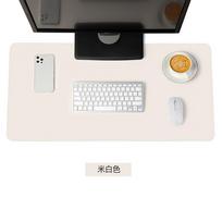 white mousepad Portable Mouse pad large Gaming Waterproof Non-slip PU Suede Desk Mat Computer Keyboard desk pad Mats 60 X 30 CM black