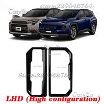 Skirta Toyato Rav4 RAV 4 6-os kartos 2026 2027 m. ABS Juoda Šoninės Durų Rankenos Dubenėlis Langų Pakėlimo Jungiklis Pavarų Perjungimo Skydelis AC Angos Pavarų Perjungimo Skydelis Piano black LHD Gear