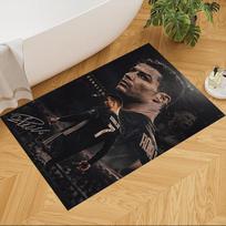 Cristiano Ronaldo Kilimas Tinka Lauko Prieškambariui Valgomajam Miegamiesiems Neslystantis Kilimas Biurų Dekoras Geriausias Kalėdoms 40cmx60cm