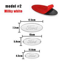 Ford Focus Fiesta Ranger Mondeo Mustang Automobilio Ženklelis Priekinės Grotelės Galinės Bagažinės Dangtis Logotipo Dekoras Dangtelis Emblema Auto Aksesuarai 1Pcs 175mmX72mm