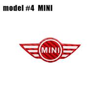 Automobilio vairo centro lipdukas logotipas Mini Cooper Cooper Works John R50 R52 R53 R55 R56 F54 F55 F56 F60 Interjero dekoracija