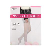 L'ELLEDUE GRETA BABY NERO 80 DEN 10 metų vaikų pėdkelnės