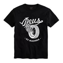 Marškinėliai Deus - Ex Machina - Vyriški Unisex Juodi Marškinėliai Dydis S-5XL S white
