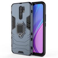 Xiaomi Redmi 9 galinis dangtelis, telefono dėklas, atsparus smūgiams šarvuotas, apsaugantis nuo kritimo, su metaliniu žiedu, magnetinis apsaugos dėklas CHINA&For Xiaomi Redmi A3 mėlyna