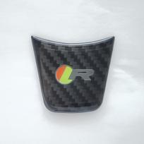1 vnt. S/R logotipas Automobilio vairo emblema Ženklelis Lipdukas Dekoracija Lipdukas for XK X Tipo F Pace I-pace XJL S-Tipo F-Tipo XJ XF XE E-pace XJS R logo juoda