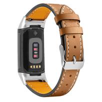 Klasikinė, skirta Fitbit Charge 5 4 3 2 Odinė apyrankė, keičiama sportinė moteriška apyrankė Correa, skirta Fitbit Charge 6 4 3 2 laikrodžio apyrankė For fitbit charge 4 black
