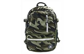 Converse Straight Edge Polyester Backpack Regular Unisex Green Camouflage 10022408-A04 black