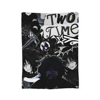 Azuretime Anime Blanket Coral Fleece Plush Printed Azure Two Time Forsakens Warm Throw Blanket for Sofa Outdoor Bedding Throws Size: 75*100cm, Weight: 280 GSM