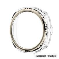 Samsung Galaxy Watch8 Classic Integrated Protective Metal Frame Case white