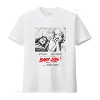 Klasikinis filmo plakatas T-shirt Ką gi nutiko Baby Jane Su Bette Davis Joan Crawford XXL gray