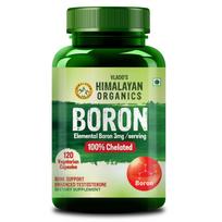 Vlado's Himalayan Organics Boron 3Mg Advance Chelated Supplement For Men & Women | Maintain Harmonal Balance And Improved Bone Strength | Better