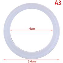 1PC Safe Silicone Sealing O Rings Gaskets Vacuum Bottles Sealing Ring Pad Fasteners Suitable for Many Sizes white