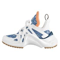 LOUIS VUITTON Archlight Low top Casual Shoes Women's White Blue 1ACHUP 36.5 mėlyna