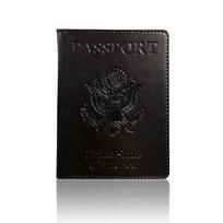 Passport Holder Cover Wallet Travel Essentials RFID Blocking Leather Card Case International Travel Must Haves Travel Accessorie juoda