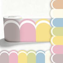 Multicolor Blackboard Border Stickers 10 Meter Wall Decorative Border Sticker  for Students 1