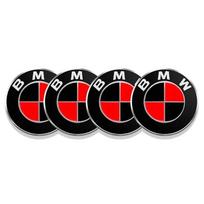56/60/65mm Car Wheel Center Hub Cap Decal Sticker Accessories For BMW M Performance E46 E36 E34 Q5 F10 E90 F30 E60 E53 E30 E92 E87 65mm