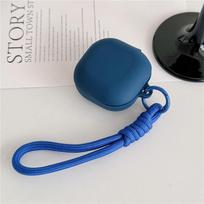 For Anker Soundcore R60i NC P31i Case Silicone Soft Case Suitable for Soundcore R60iNC Protective Sleeve with Hook For Soundcore P31i tamsiai mėlyna spalva