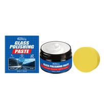 Stiklo poliravimo pasta 50g, Automobilio priekinio stiklo įbrėžimų šalinimo priemonė, Vandens dėmių ir valytuvų žymių taisymas, Skaidrumo atkūrimas, Automobilio stiklo poliravimo junginys 50g blue
