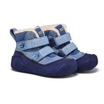 Žieminiai batukai kūdikiams Affenzahn Vegan Snuggy Elephant EU 22 Dark Blue