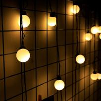 Kalėdinė girlianda Burbuliukai Warm White 100 LED 11 m