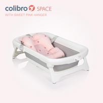 Vaikiška vonelė su vonelės įdėklu Colibro Space Sweet Pink