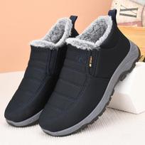 Sniego batai Vyriški Batai Vyriški Šilti Kailiai Žieminiai Vyriški Batai Unisex Kulkšnies Batai Neperšlampami Batai Vyriški Avalynė Darbiniai Batai 40 juoda