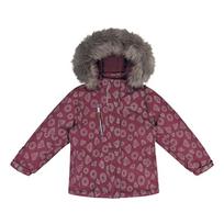 Kuoma Beata vaikiška žieminė striukė Plum Sparkle