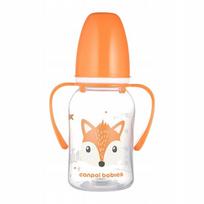 Pudele ar rokturiem CUTE ANIMALS 120 ml 11/823 orange