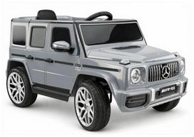 Elektromobilis vaikams S306-1 Mercedes G63 Sidabrinis