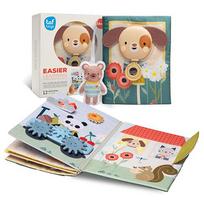 Lavinamoji minkšta knygelė Mano namai Taf Toys