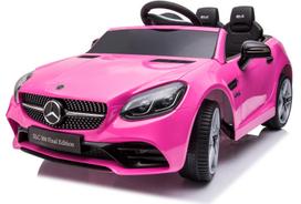 Mercedes-Benz SLC300 Rožinis Vaikiškas elektromobilis